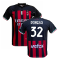 Kit Maglia Milan Pobega 32 ufficiale replica 2022/23 con pantaloncino nero 